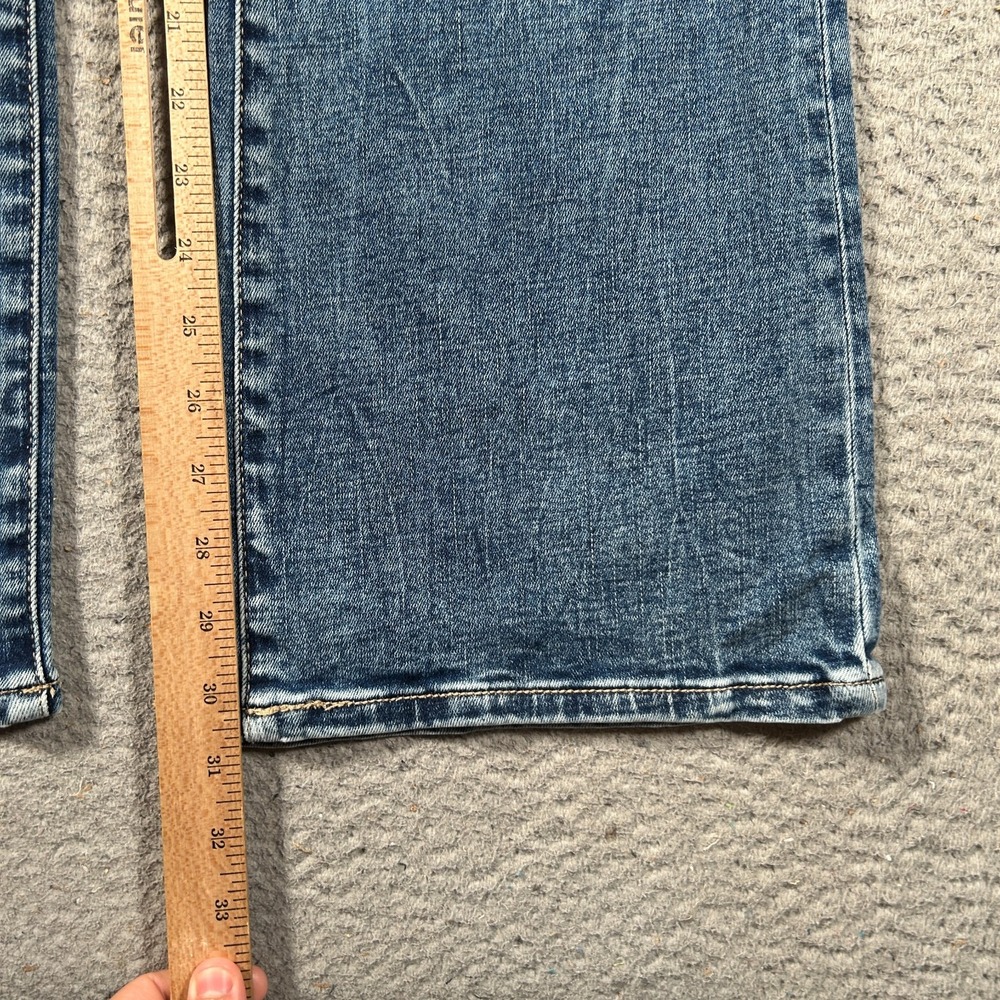 Buckle Light Blue Boot Cut Jeans - Picture 13 of 15